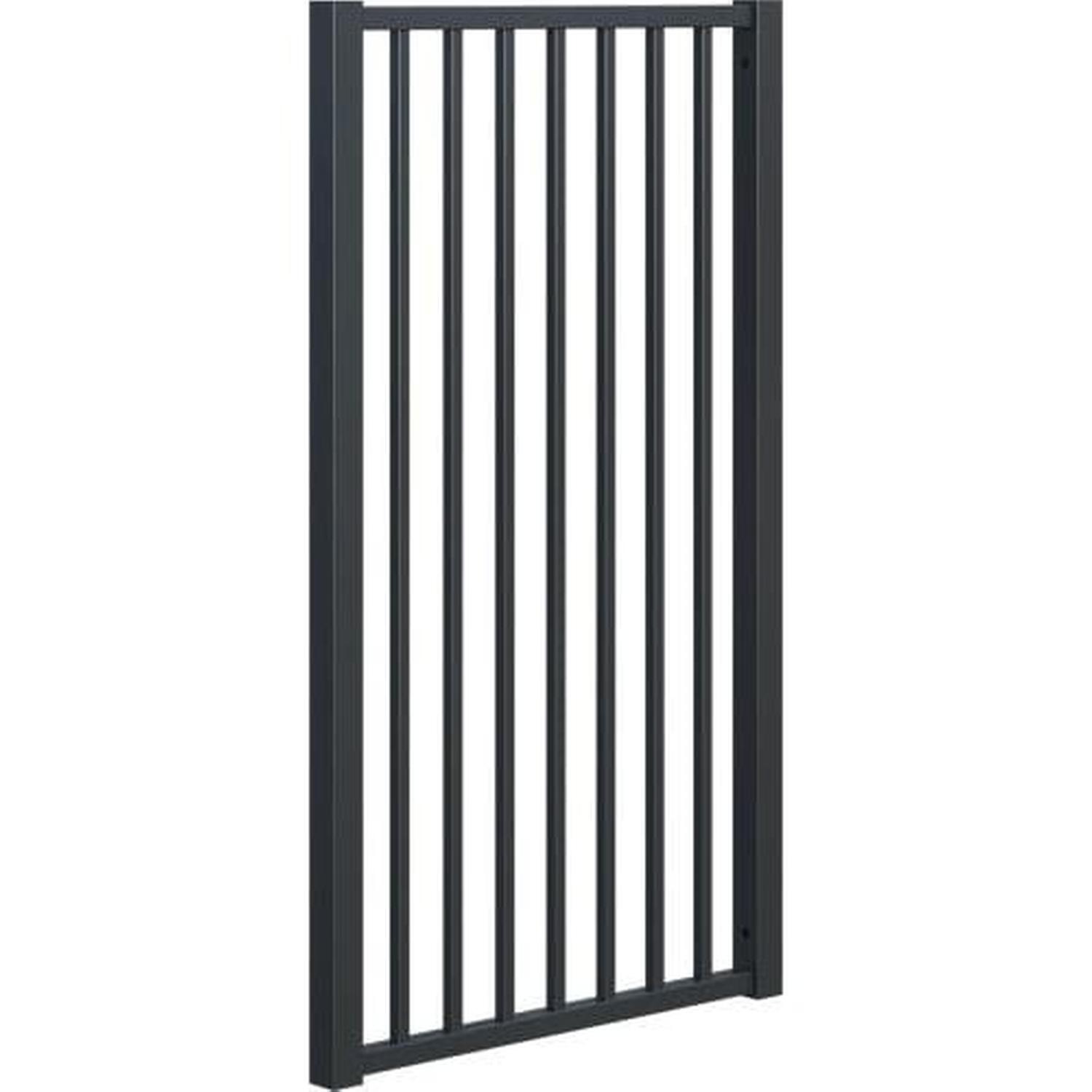 Nexus Pedestrian Gate H: 1500mm, W: 950mm Black