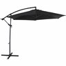 Cantilever Umbrella Alloy & Steel Frame 3m Black