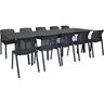 Cuba Outdoor 11 Piece Dining Setting
