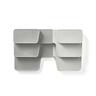 Expandable Tiered Organiser Grey