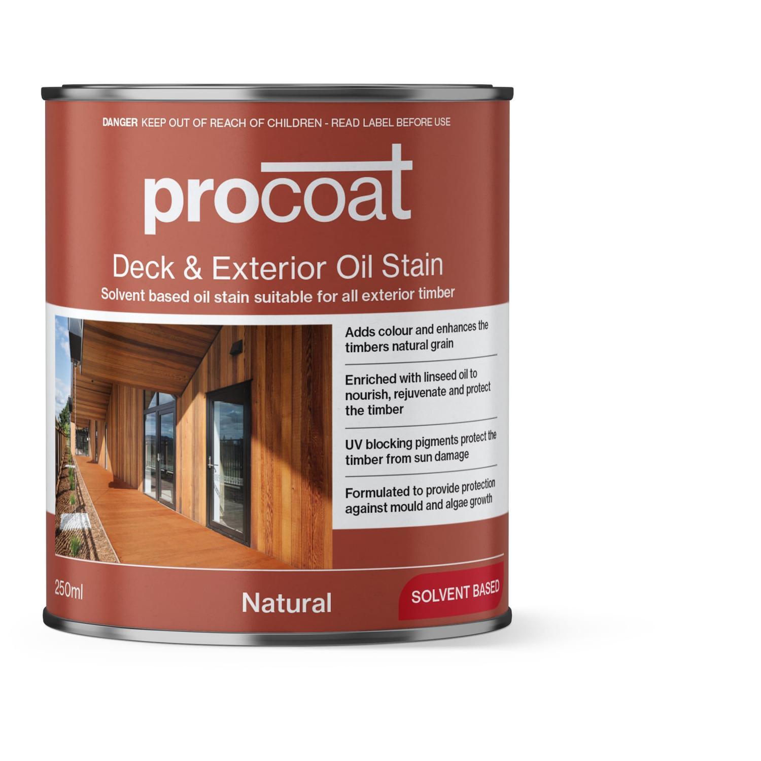 Deck and Exterior Oil Stain Solvent Based