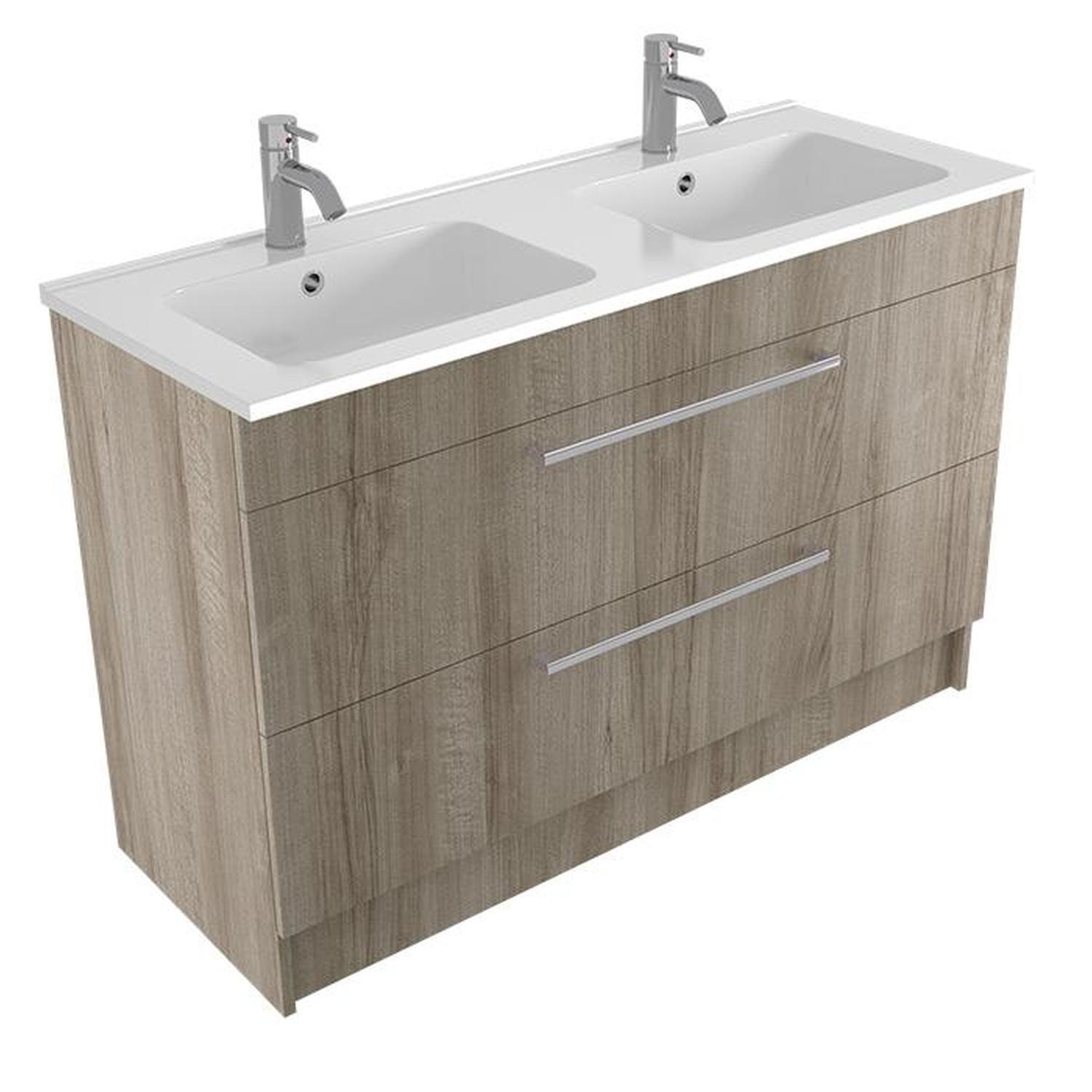 Floor Vanity 1200mm Walnut