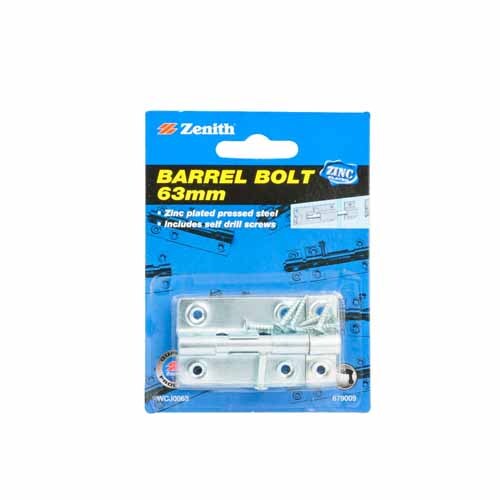 Barrel & Security Bolt