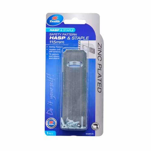 Safety Pattern Hasp & Staple