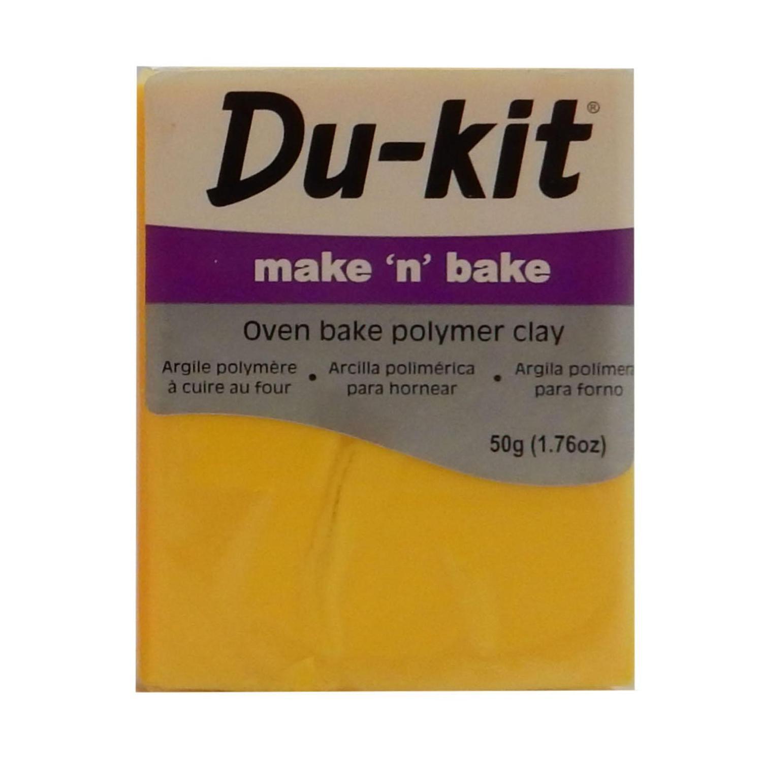 Oven Bake Polmer Clay 50 g Lemon