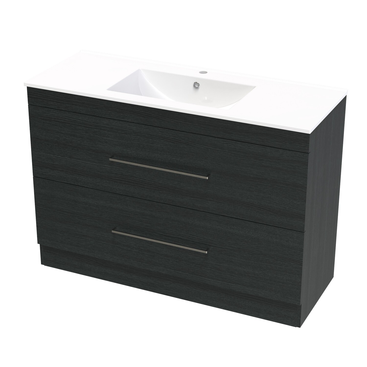 Cashmere Double Drawer Floorstanding Vanity