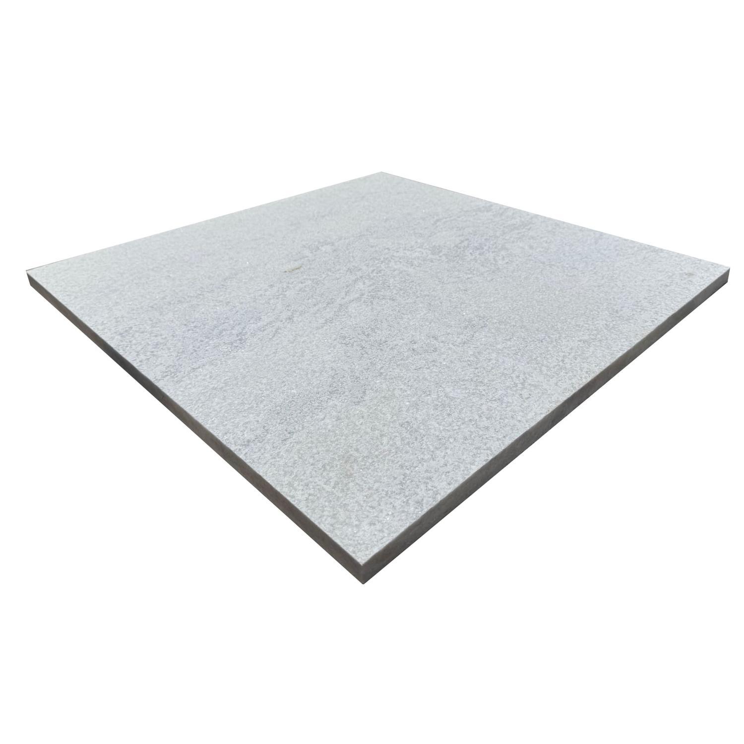 Flamed Quartzite Dropface Paver H:60mm,W: 300mm, D:600mm White