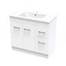 Cashmere Classic Floor Standing Vanity W: 890mm D: 445mm H: 850mm Ultra Gloss White