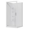 Urban 2 Sided Corner Mould Acrylic Shower 1000 x 1000 x 2015mm White