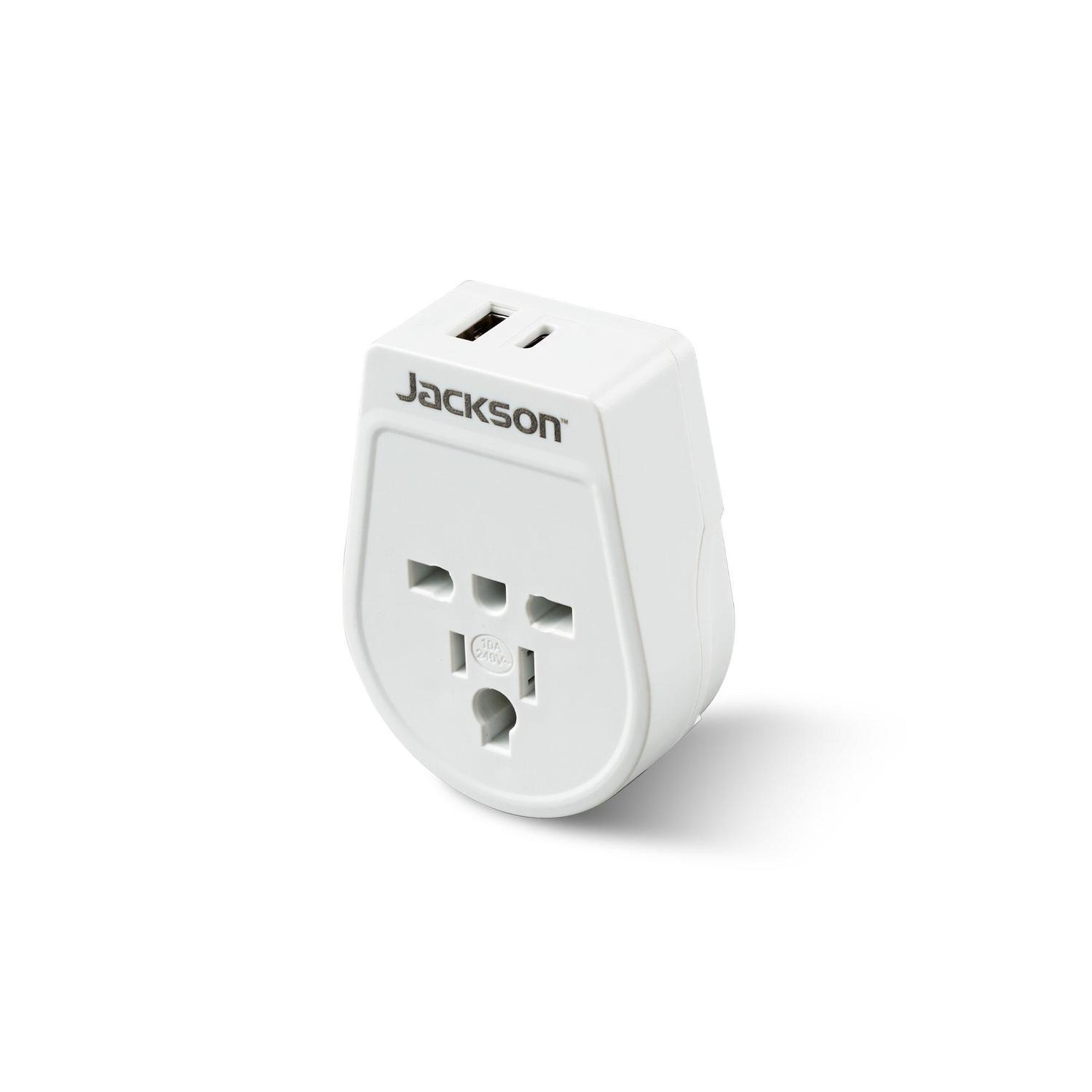 Travel Adaptor IB USB-A/C USA Slim