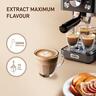 Origins Slimline Coffee Espresso Machine Black