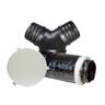 Additional Outlet Kit for Home Ventilation 1 Room White