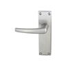 Lever Set 155 x 42mm Brushed Nickel