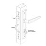 Mortice lock 3-Point 30mm