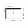 Luxury 2000 Frameless Shower - Alcove Left-Hand Fixed