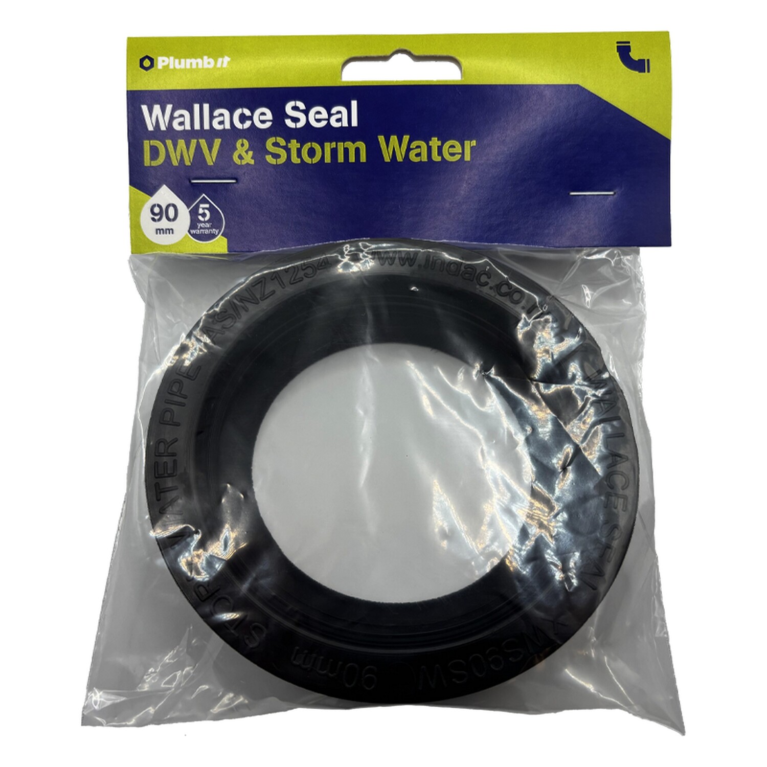 Storm Water Wallace Seal 90mm Black