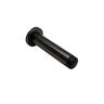 Round Wall Mounted Door Stop 85mm Graphite