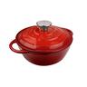 Casserole Dish Cast Iron 200mm Red