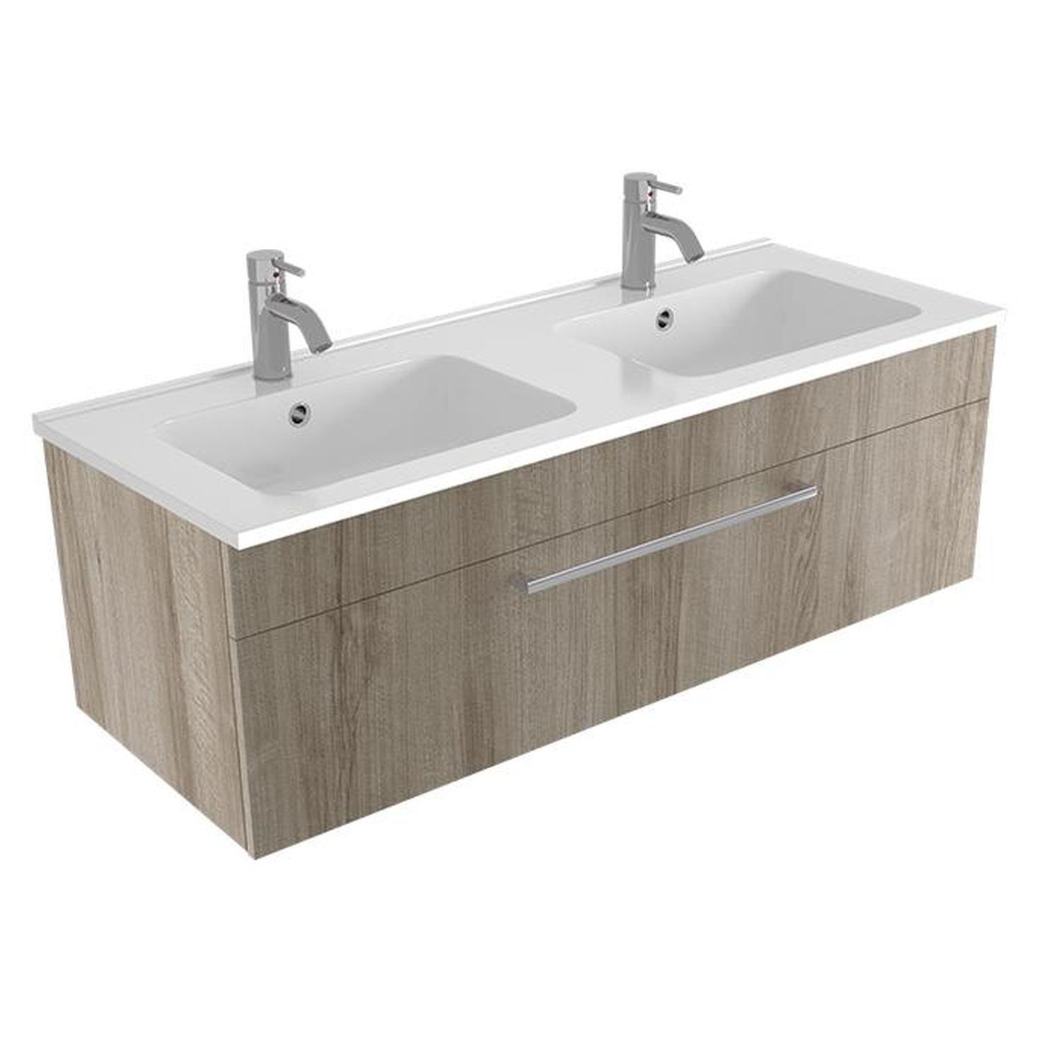 Wall Vanity 1200mm Walnut