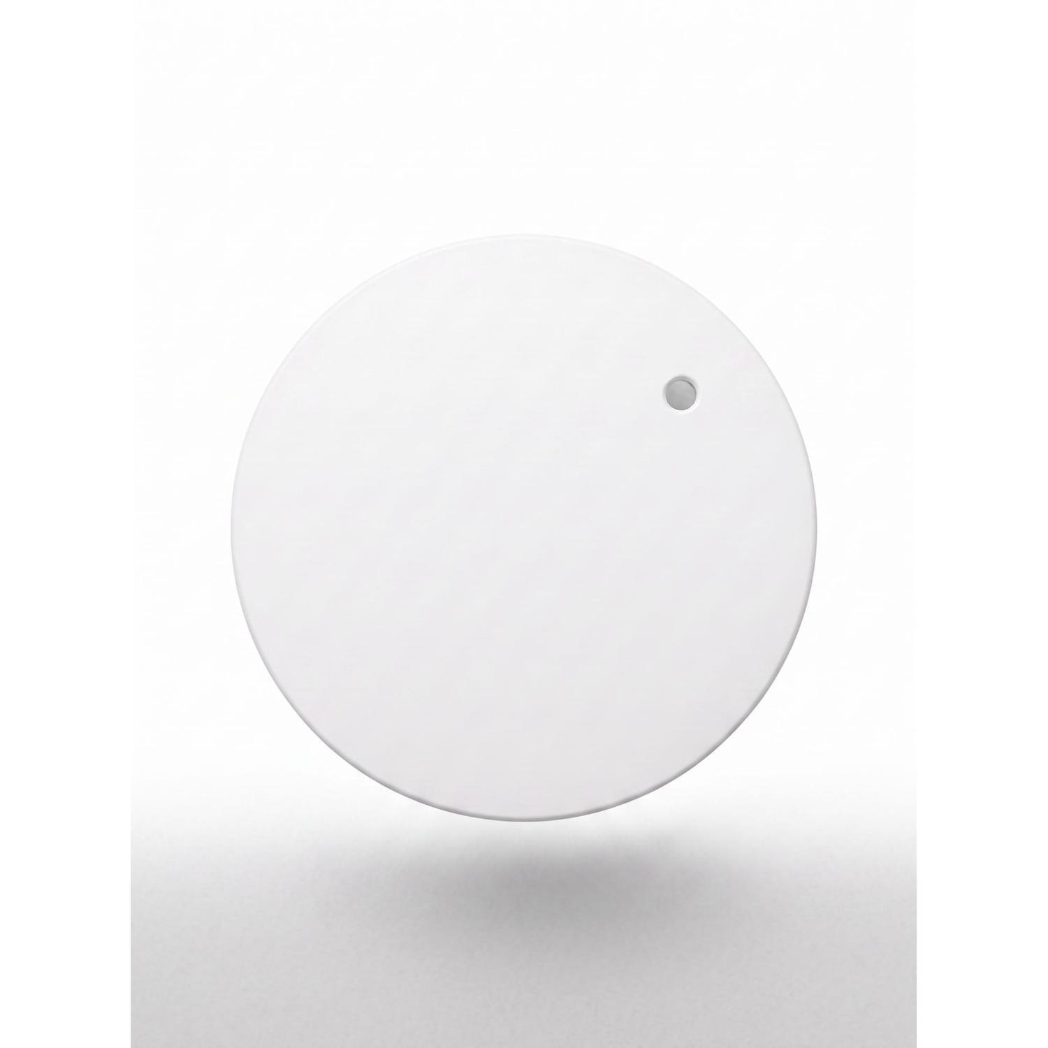 Shower Waste Dome Lid Matte White  Matte White