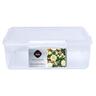 Container Clear with White Clips 5.8L