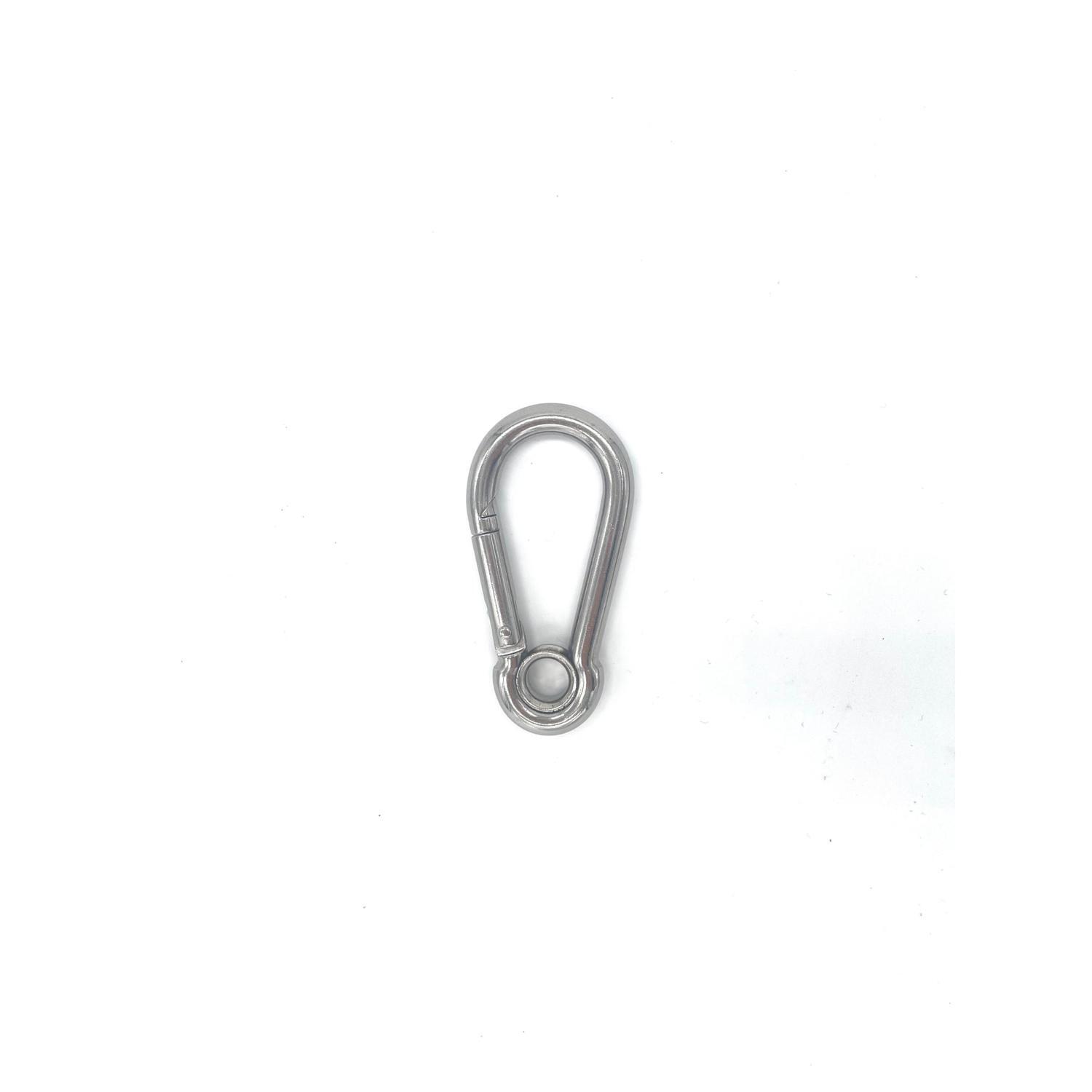 Eyelet Snap Hook Carabiner 10 x 100mm Stainless Steel 316