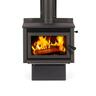 Wee Rad Base 15kW Wood Fire and Standard Flue Kit (wet model)
