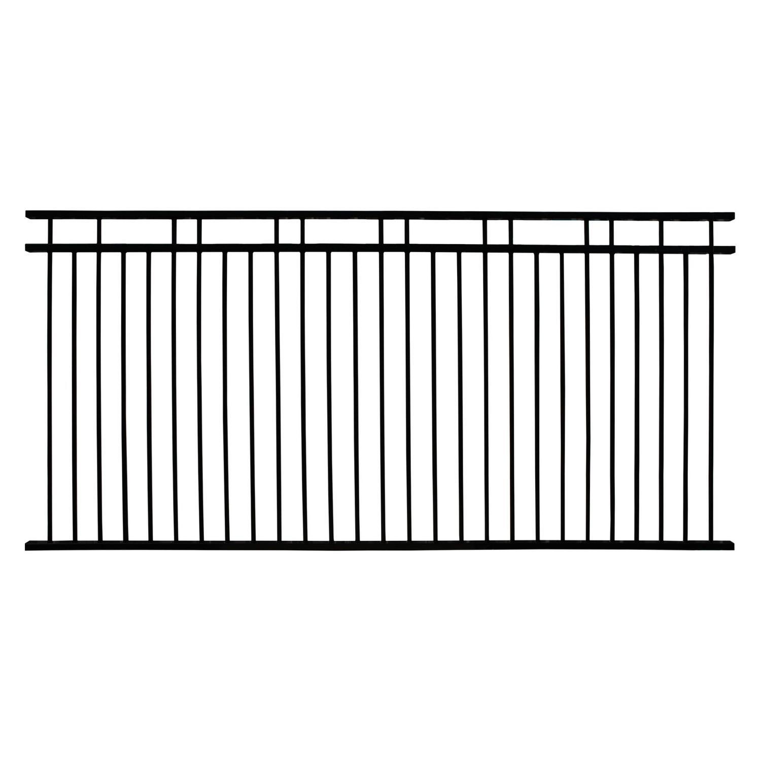 Aluminium Pool Double Top Fence Panel