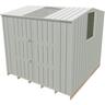 Shed H:1830mm, W:2280mm, D:2280mm Alu-Zinc