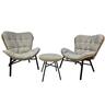 Tulum Outdoor 3 Piece Bistro Setting