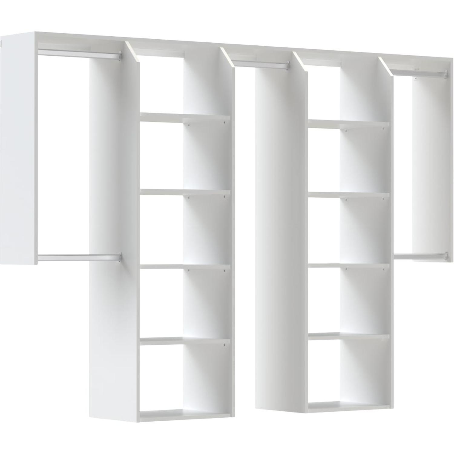 Customisable Wardrobe (Large) 1800-2400 mm Arctic White