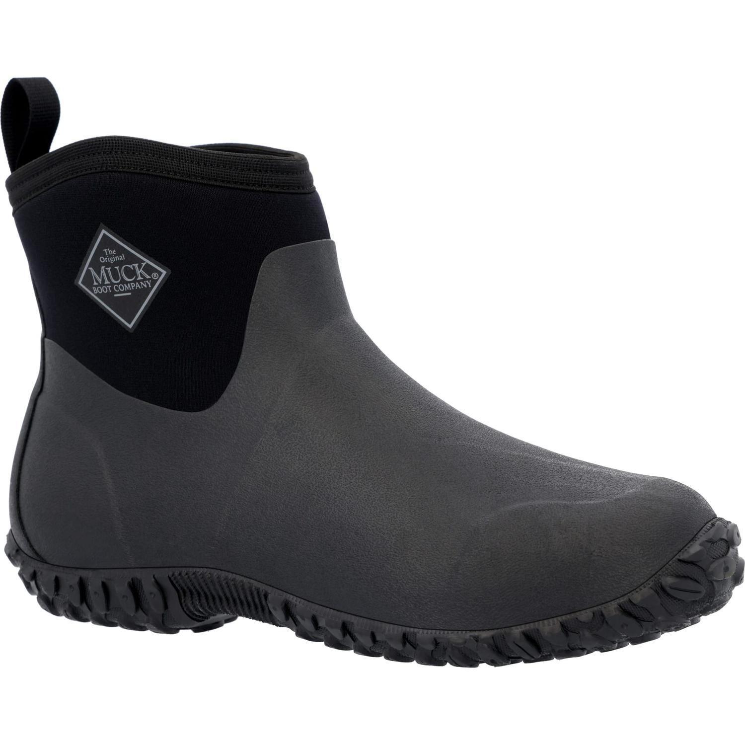Muckster II Ankle Gumboot Mens 7 Black