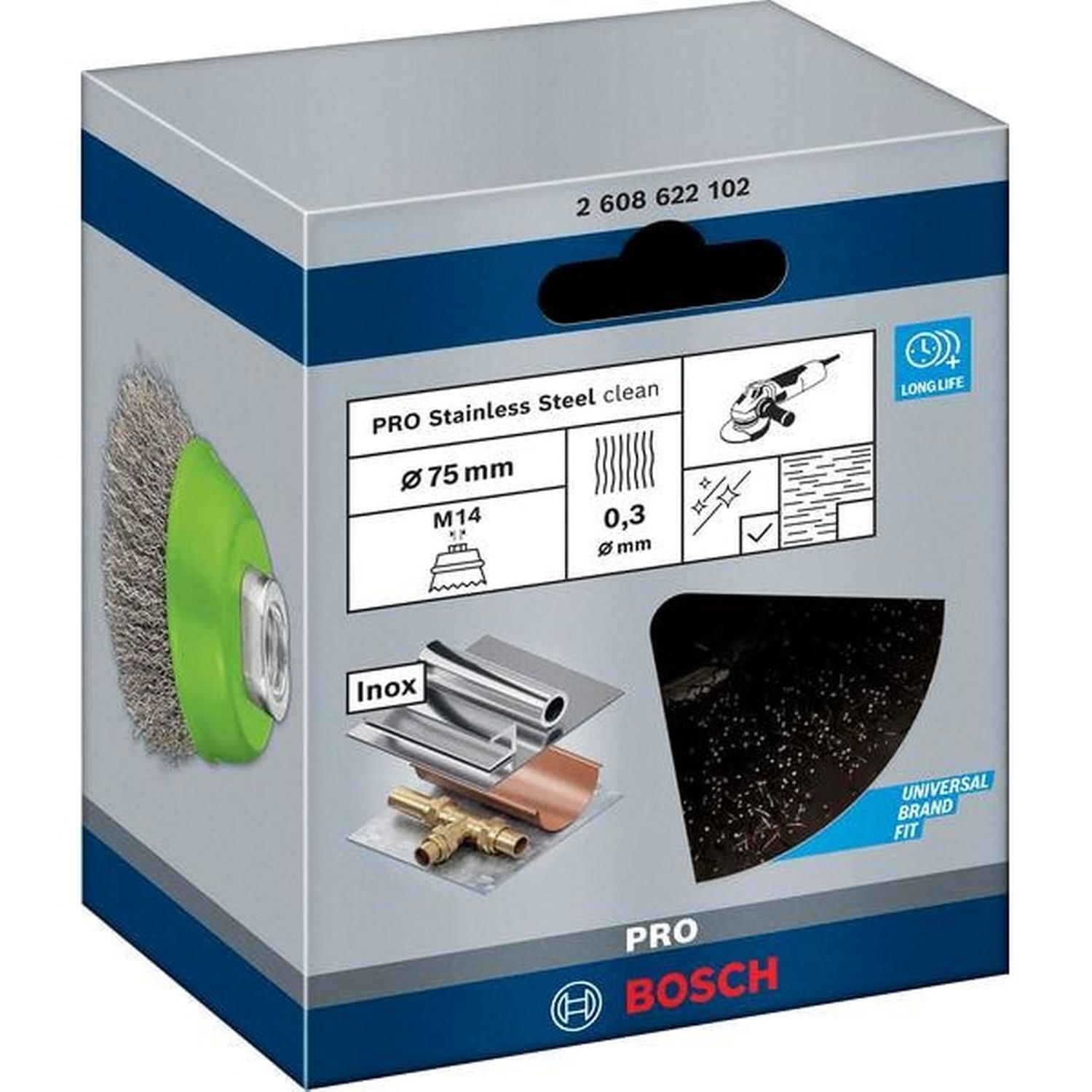 Crimped Wire Cup Brush  75mm