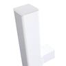 Picket Fence Gate Convertor White 2 Piece