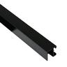 Spare U-channel H: 1800mm Black