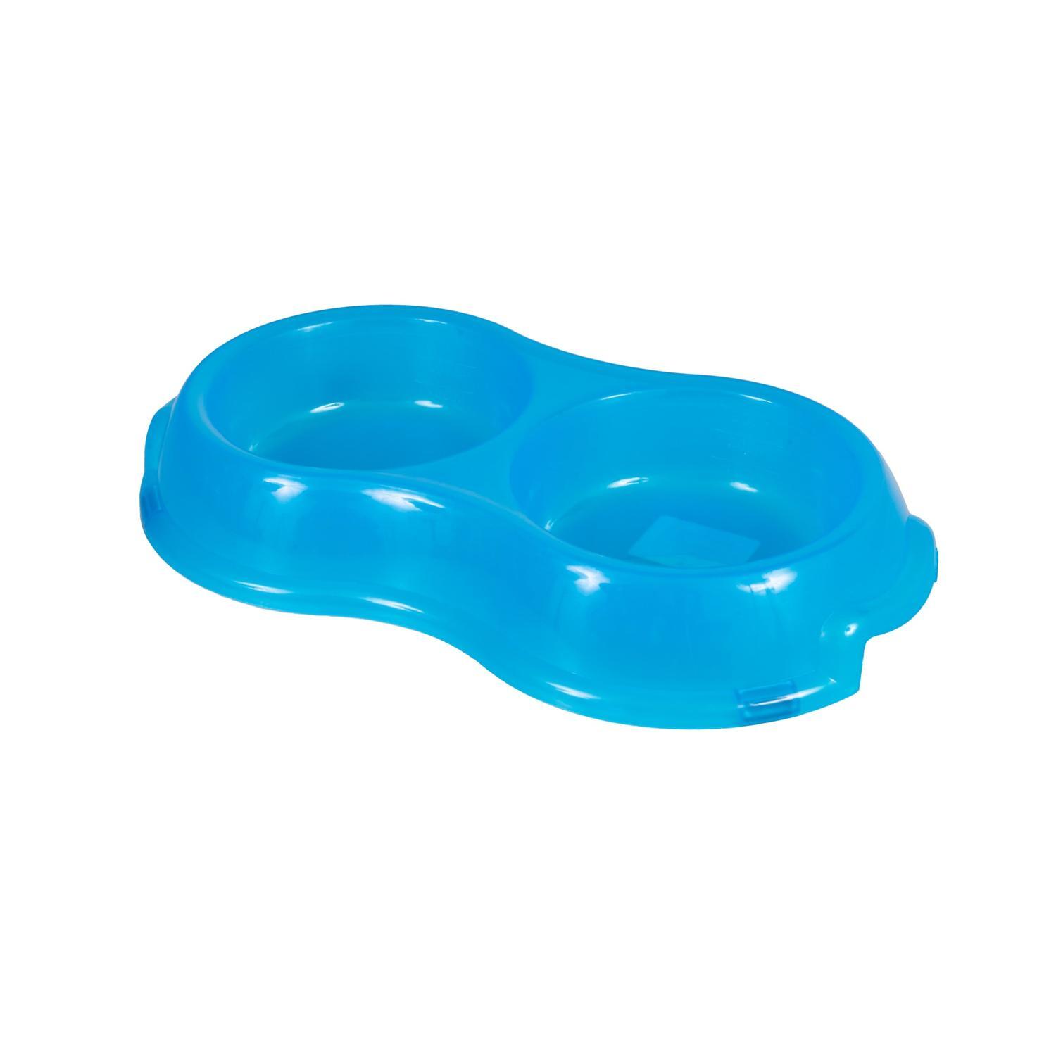Bowl Plastic Double Blue