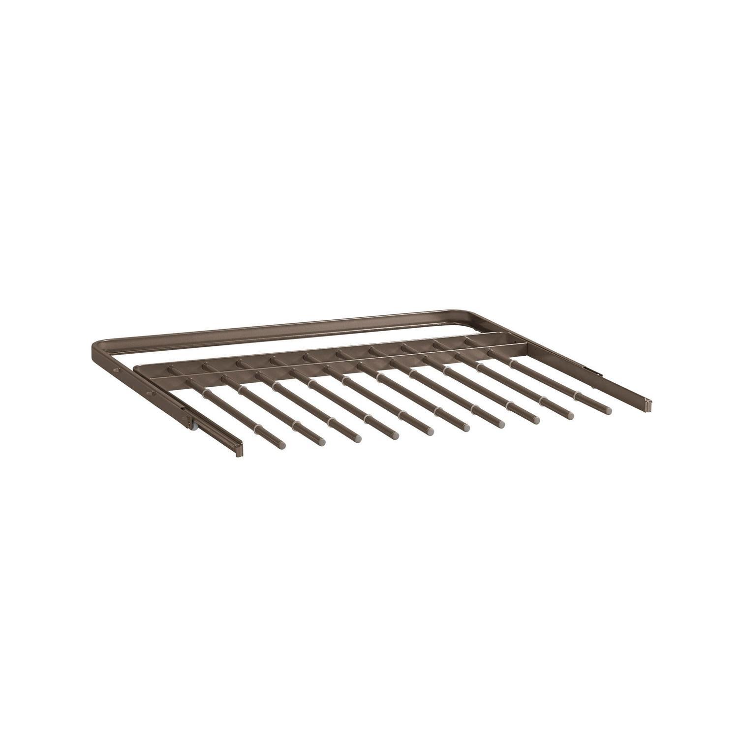 Gliding Pant Rack 600 x 400mm Graphite