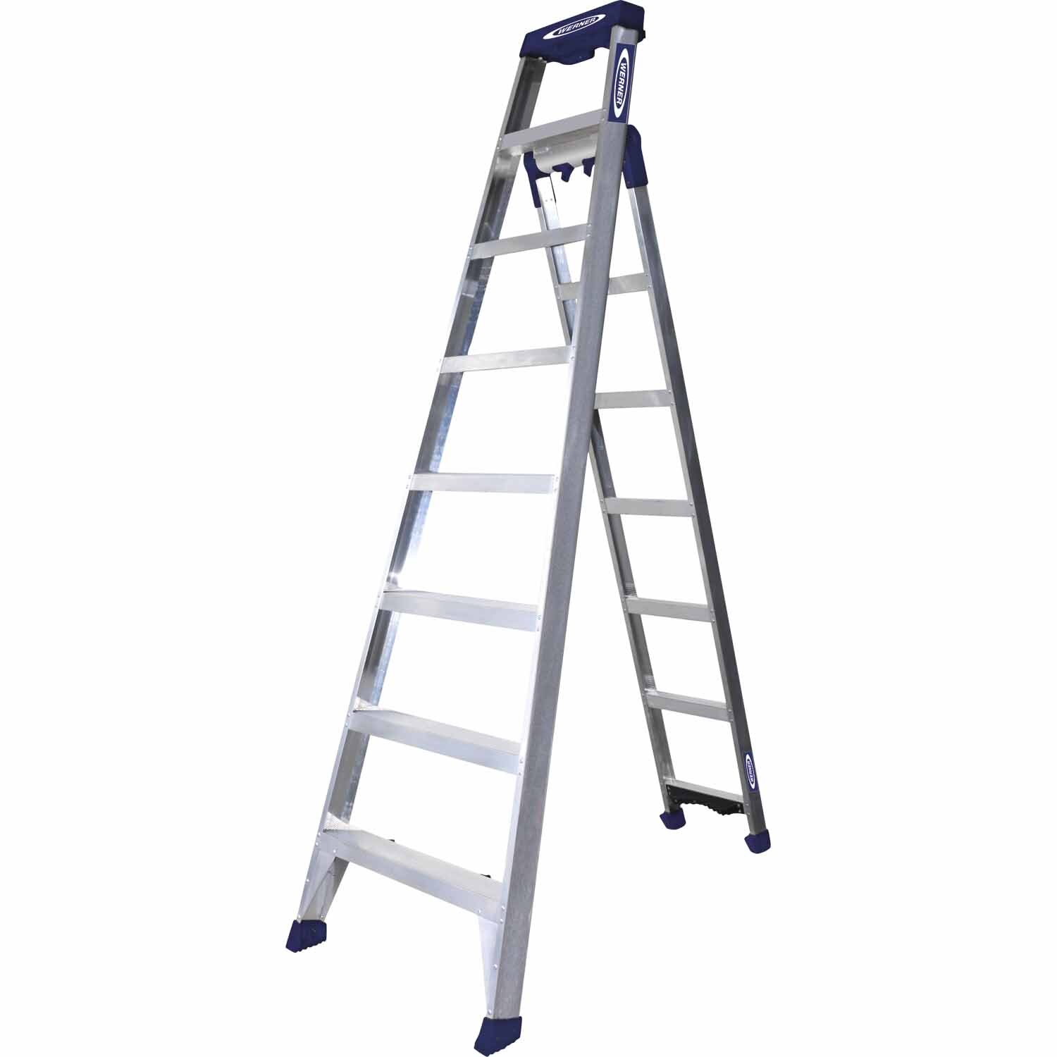 3-in-1 Ladder 8/14 Step Aluminium