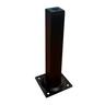 Square Furniture Leg 150mm Black