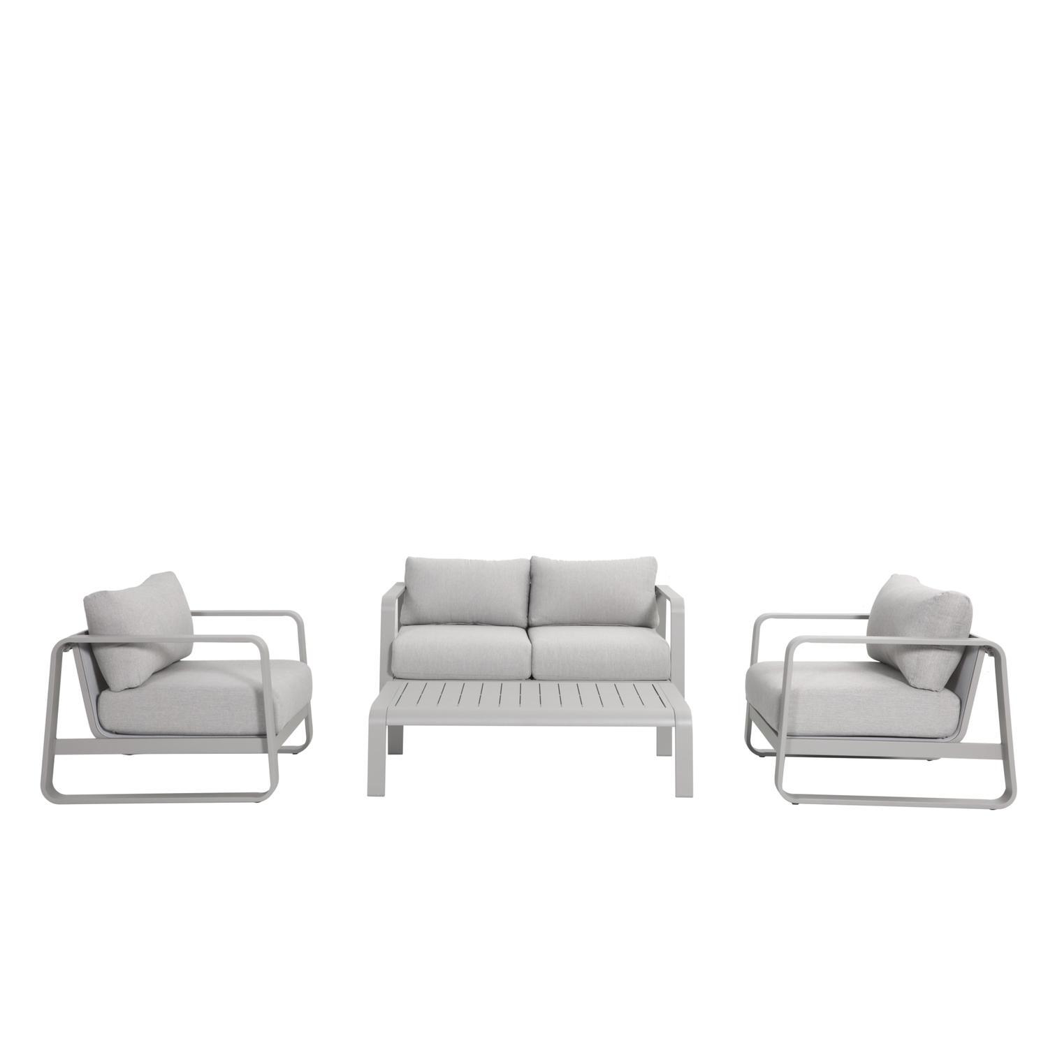 Outdoor 4 Piece Lounge Setting