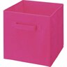 Cube Fabric Drawer H: 279mm, W: 267mm, D: 267mm Fuchsia