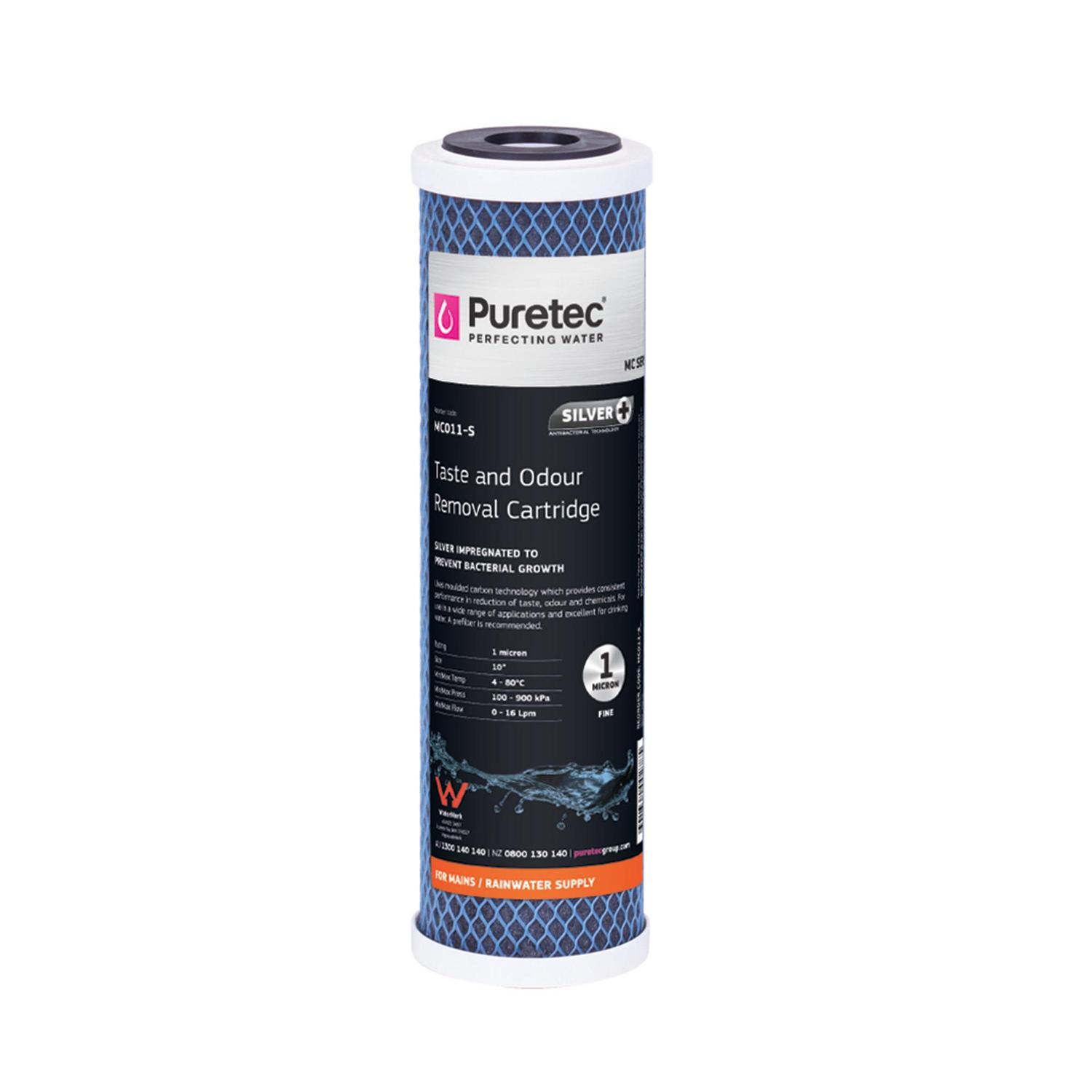 Moulded MC011-S Water Filter Cartridge  Blue