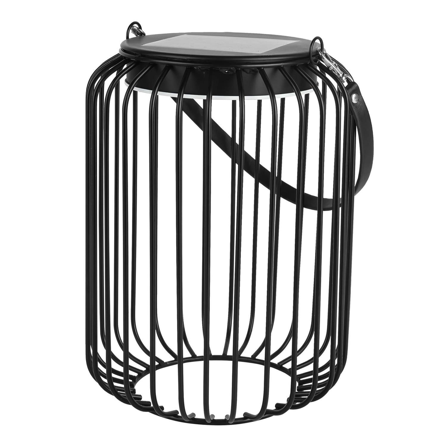 Solar Lantern Black