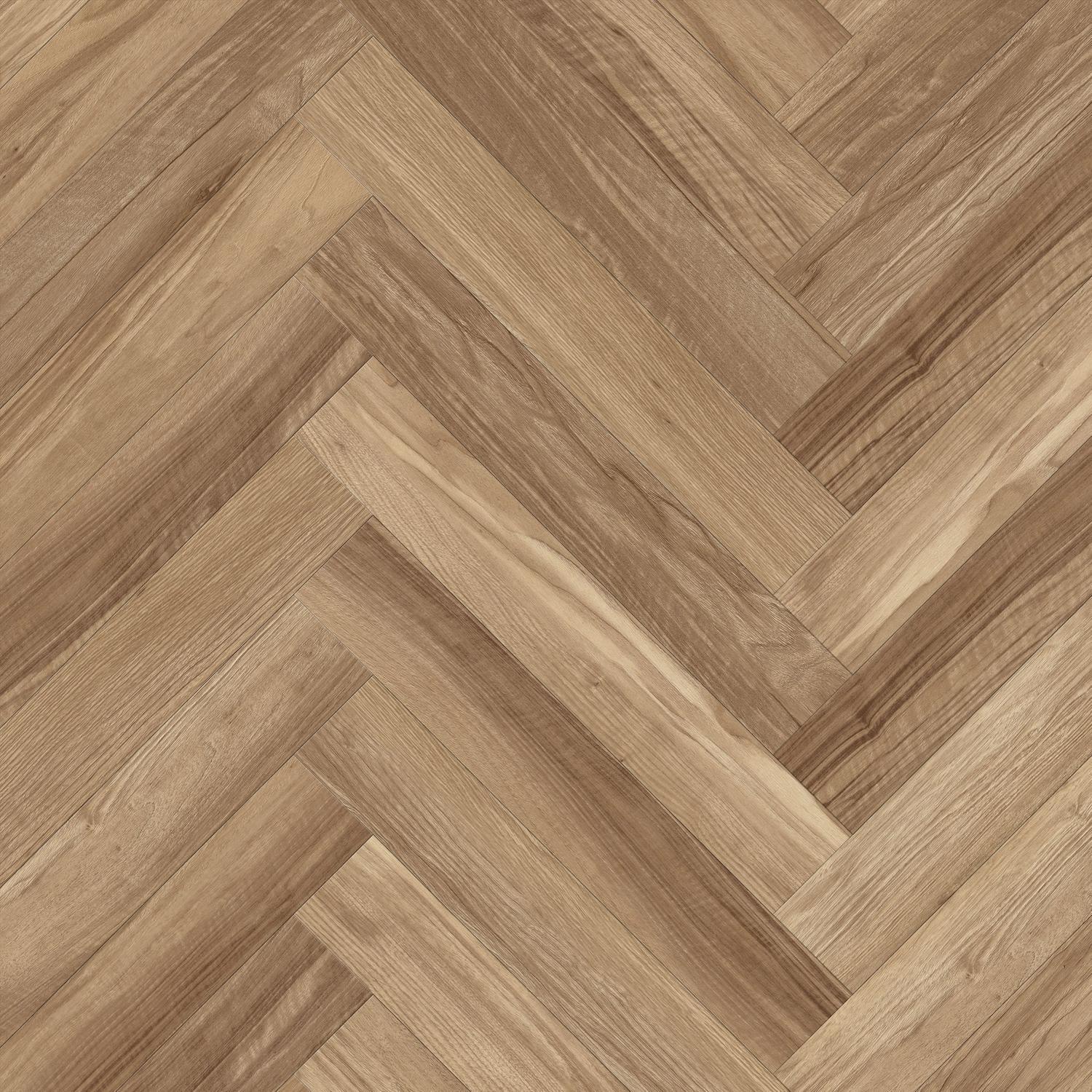 Herringbone Hybrid Flooring 2.07m2 Oak High Noon