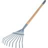Garden Leaf Rake Grey
