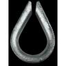 Rope Thimbles 2mm Galvanised