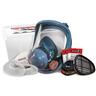 Full Face Organic Vapour Filter Mask Kit Large