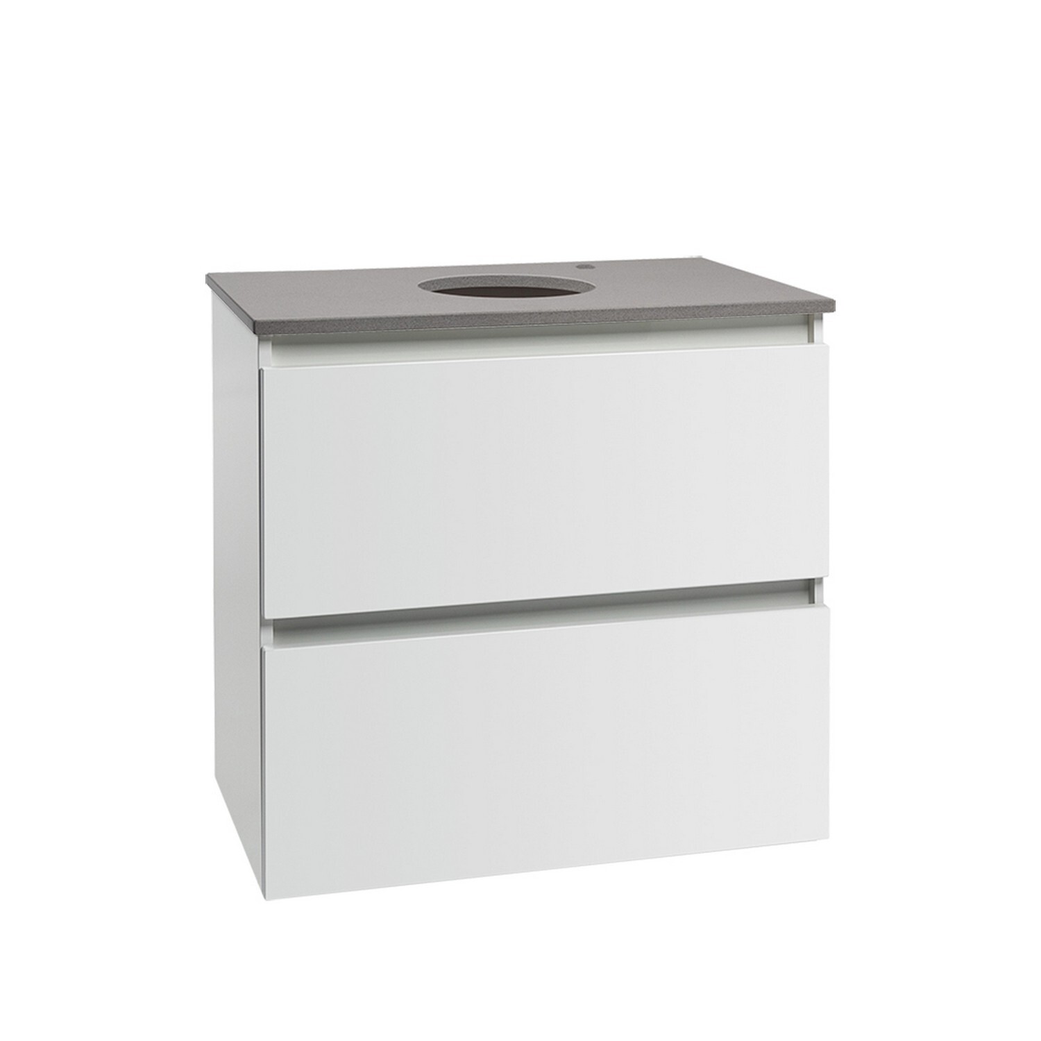 Valencia Wall Hung Single Bowl 2 Drawer