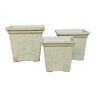 Cube Country Resin Cup Pot M White