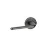 Privacy Lever Handle Set Graphite Finish